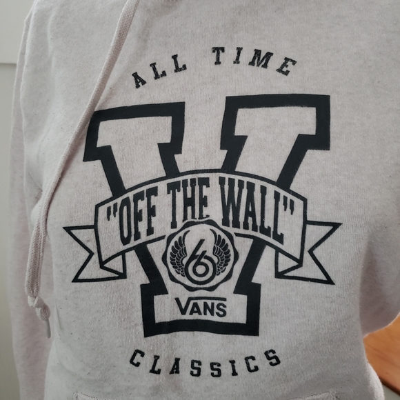 VANS  Pearl Pink Sweatshirt Hoodie sz M - Picture 2 of 4